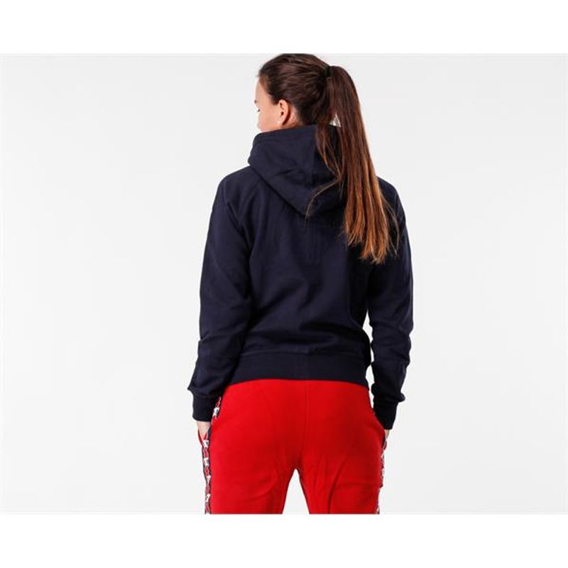 Tone Zip Hood Dark Navy